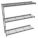 BULK STORAGE RACK, ADD-ON, HEAVY-DUTY, 96 IN X 24 IN X 96 IN, STEEL WIRE, 3 SHELVES
