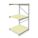 BULK STORAGE RACK, ADD-ON, HEAVY-DUTY, 48 IN X 48 IN X 96 IN, PARTICLEBOARD, 3 SHELVES