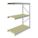 BULK STORAGE RACK, ADD-ON, HEAVY-DUTY, 72 IN X 36 IN X 96 IN, PARTICLEBOARD, 3 SHELVES
