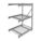BULK STORAGE RACK, ADD-ON, HEAVY-DUTY, 48 IN X 36 IN X 72 IN, STEEL WIRE, 3 SHELVES
