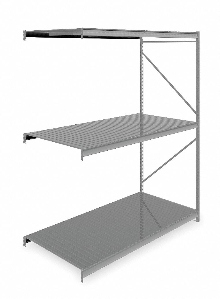 TENNSCO, Add-On, Heavy-Duty, Bulk Storage Rack - 7B982|6940 - Grainger