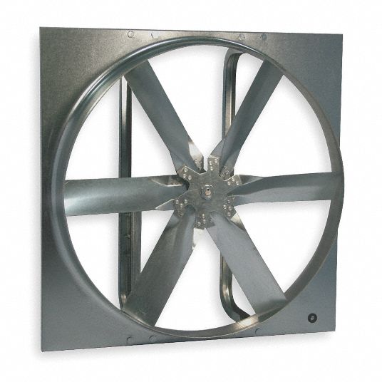 DAYTON 48 in Dia., Exhaust Fan with Drive Package, 208230/460V ACV