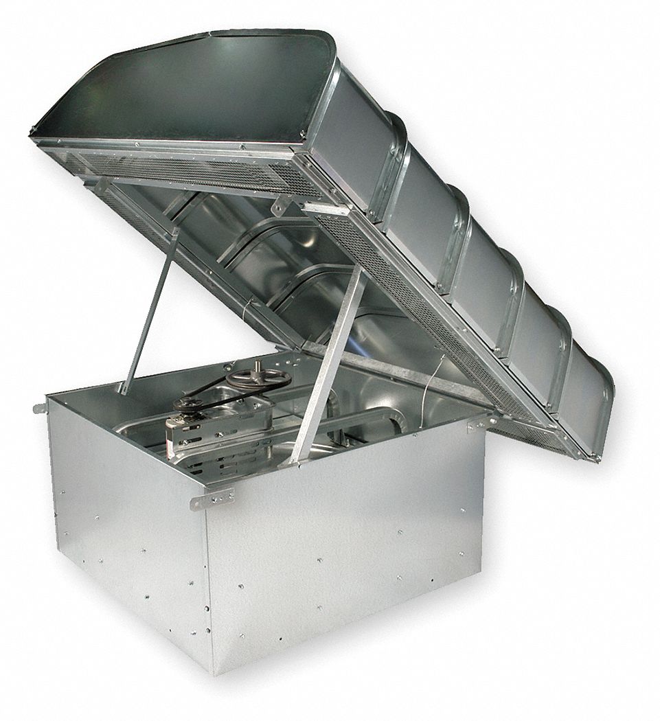 Dayton Gable Attic Ventilator 1 630 Max Attic Area Sq Ft 1220 Cfm 0 000 In Sp Automatic 10w193 10w193 Grainger