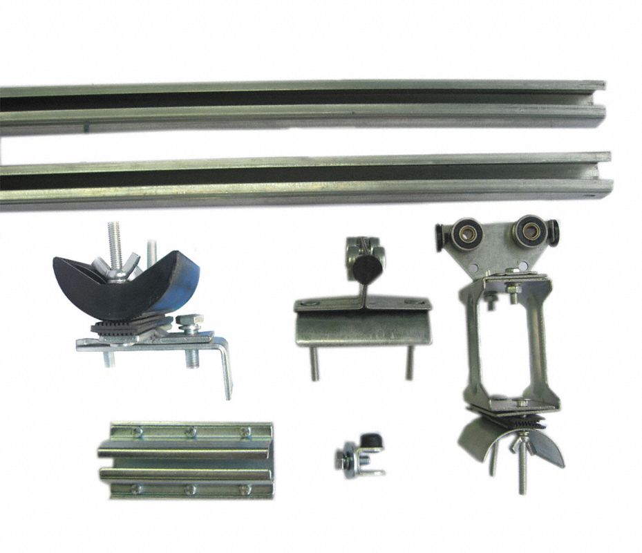 DAYTON Sistema De Conjunto Festoon Riel en C para cable Plano