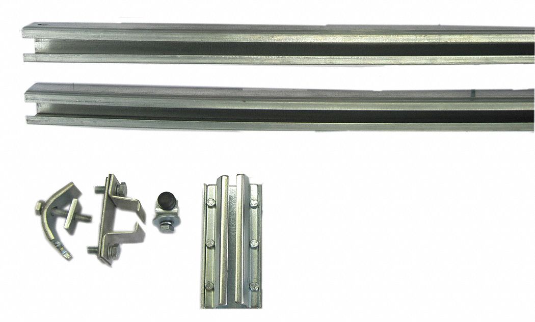 DAYTON Festoon Track Kit, CTrack, L 20 Ft 7CZ567CZ56 Grainger