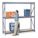 BULK STORAGE RACK, STARTER, HEAVY-DUTY, 96 IN X 24 IN X 96 IN, PARTICLEBOARD, 3 SHELVES