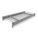 SHELF, 48 IN X 24 IN, 14 GA BEAMS, 5 AWG DECKING, GALVANIZED WIRE, 4,150 LB LOAD CAPACITY