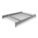 SHELF, 48 IN X 36 IN, 14 GA BEAMS, 5 AWG DECKING, GALVANIZED WIRE, 4,150 LB LOAD CAPACITY
