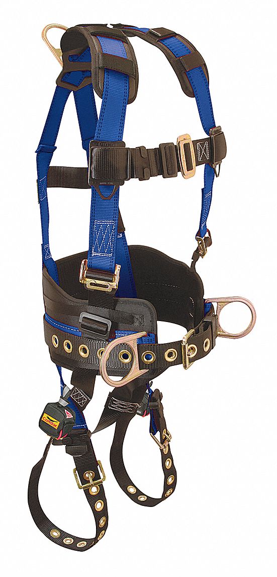 Construction/Gen Industry/Positioning, 425 lb Wt Capacity, Full Body