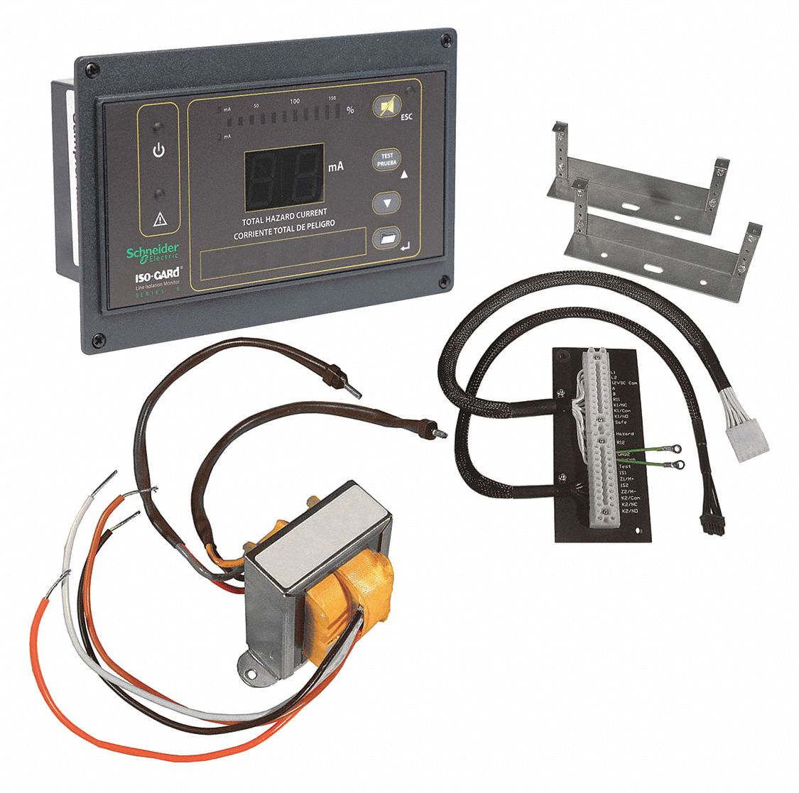 SCHNEIDER ELECTRIC, 100 to 240V AC, Front Panel Display, Line Isolation