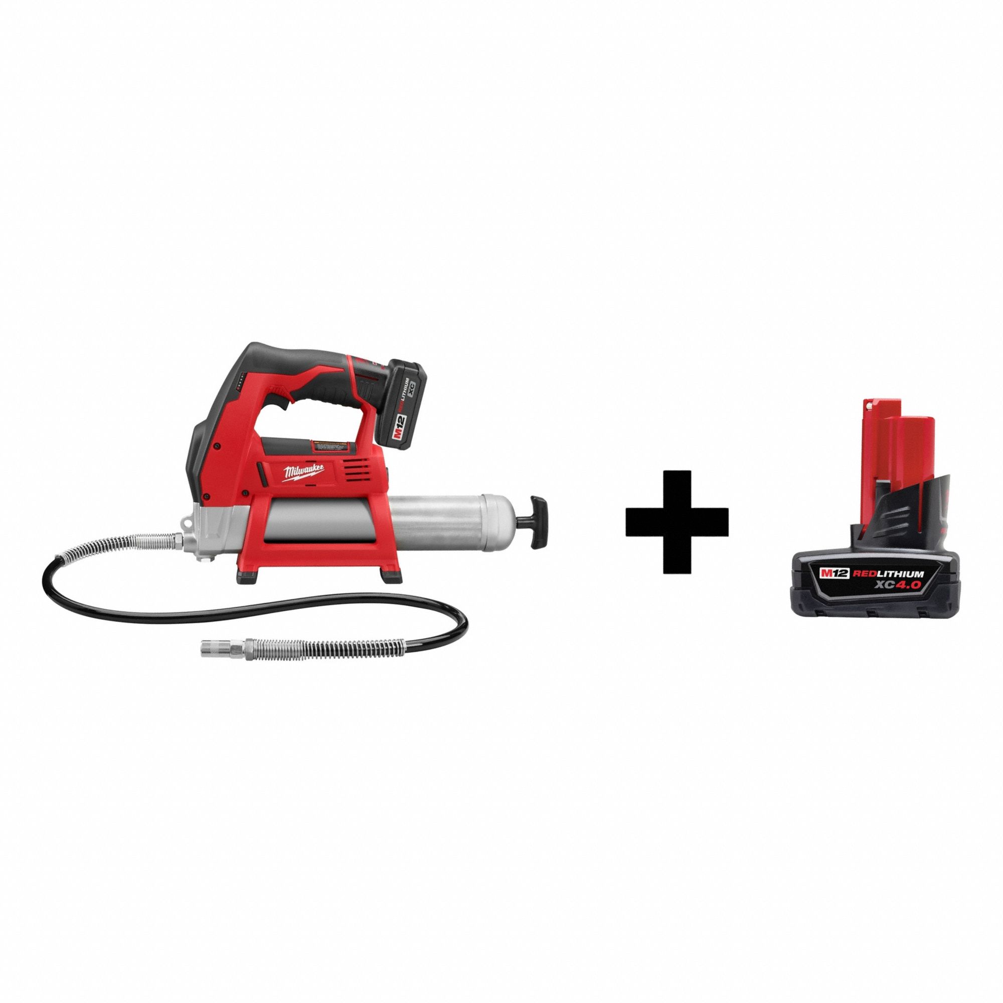 Cordless Grease Gun 12V W/Add Battery