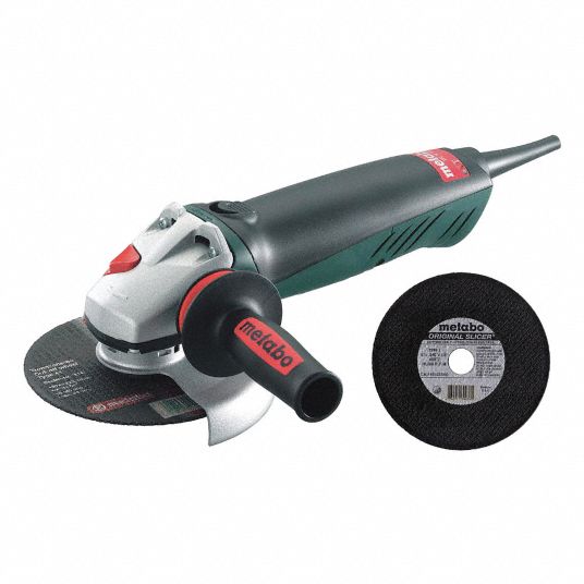 Angle Grinder with Cut Off Wheel Grainger