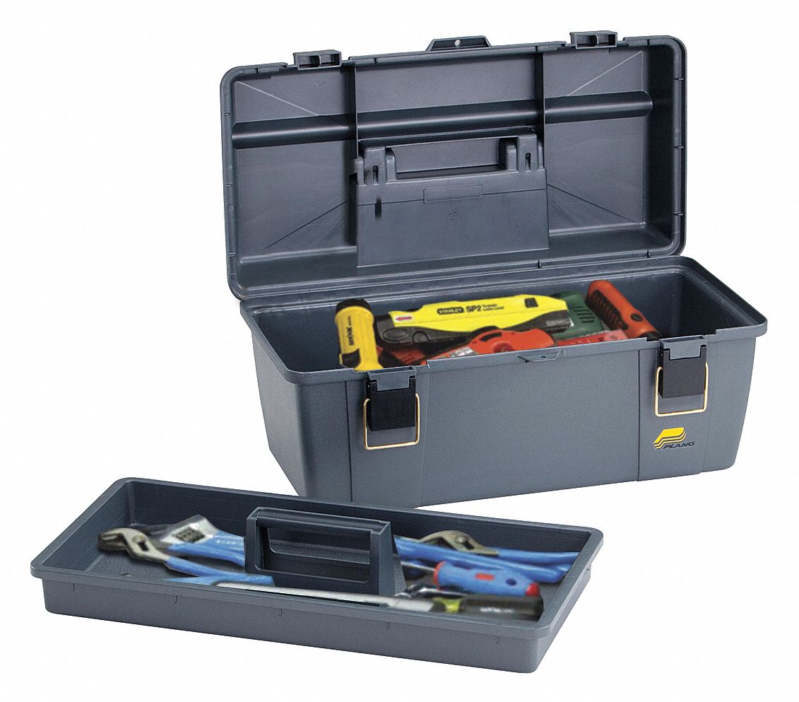 Plano 652009 GrabNGo 20Inch Tool Box with Tray Tools & Equipment