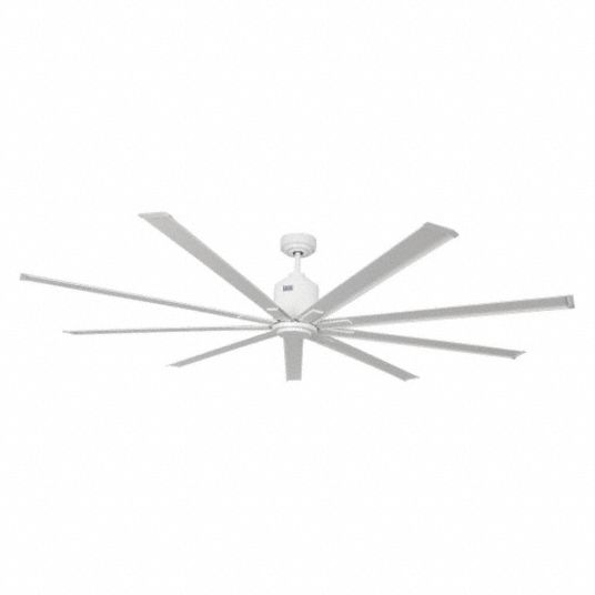 DAYTON, 7 ft Blade Dia, 6 Speeds, Standard-Duty Industrial Ceiling