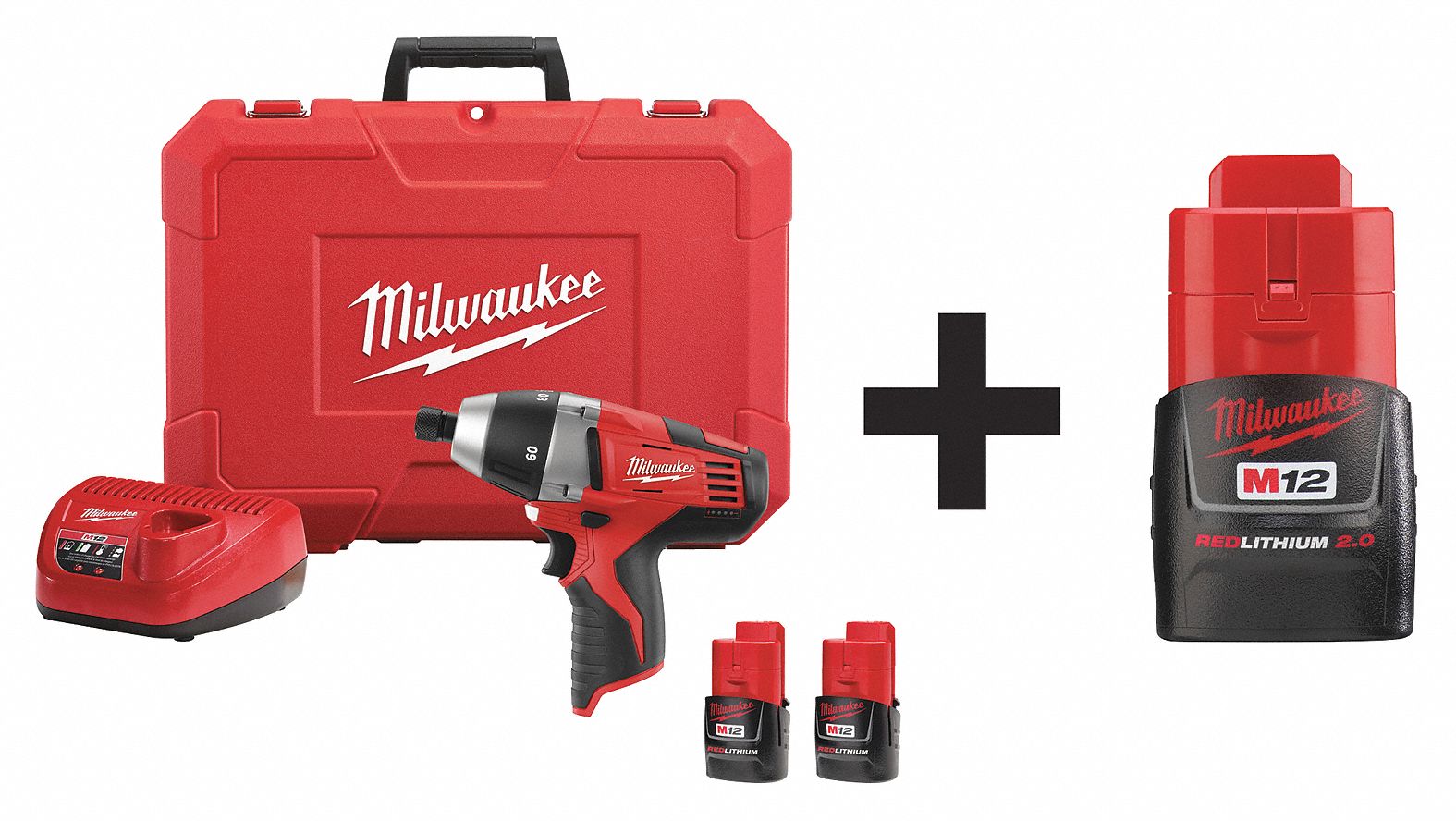 MILWAUKEE Cordless NoHub/Driver Kit, 12.0V 7DX74245522 48112420