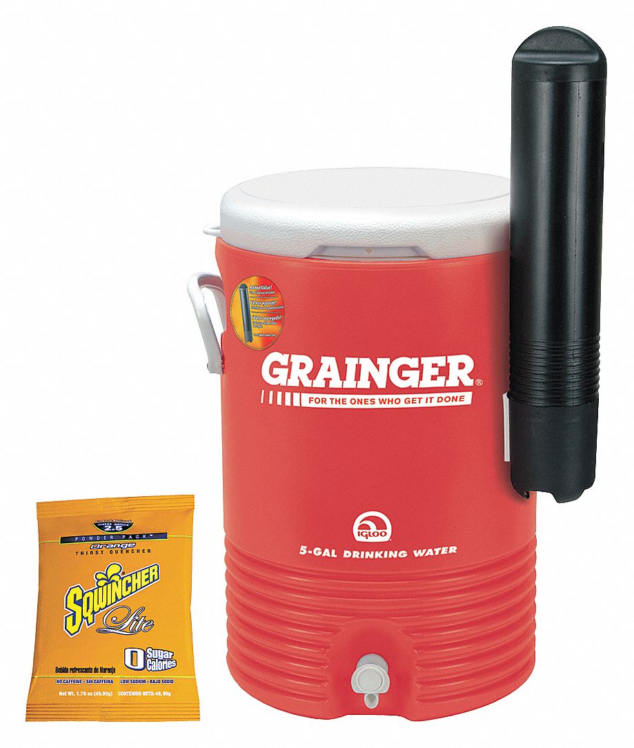Beverage Cooler Hard Sided 5.0 gal.