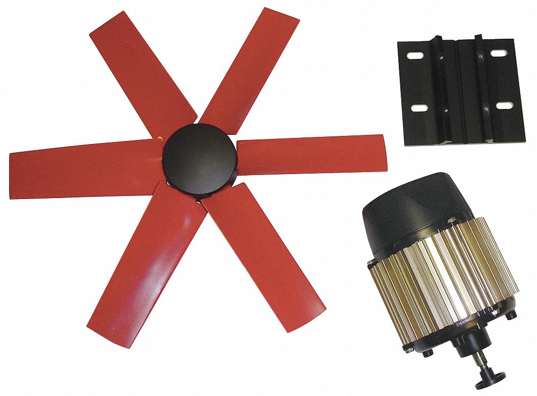 MULTIFAN Exhaust Fan Kit, 20 In Dia, 4700 CFM, 120 V 7HX797HX79