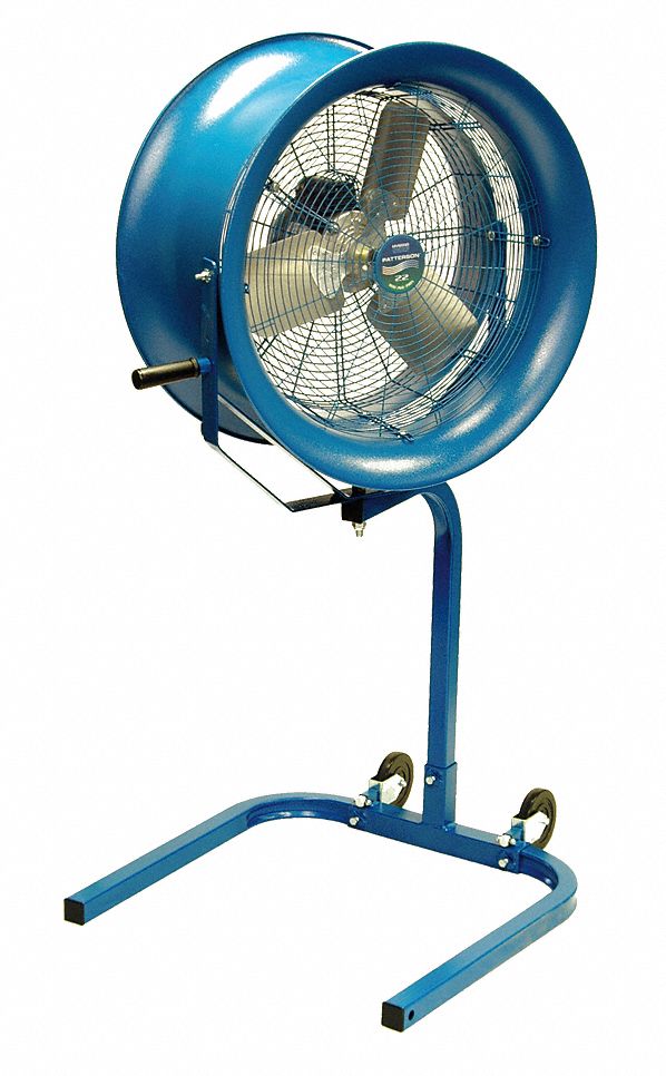 PATTERSON, 30 in Blade Dia, 1 Speeds, HighVelocity Industrial Fan