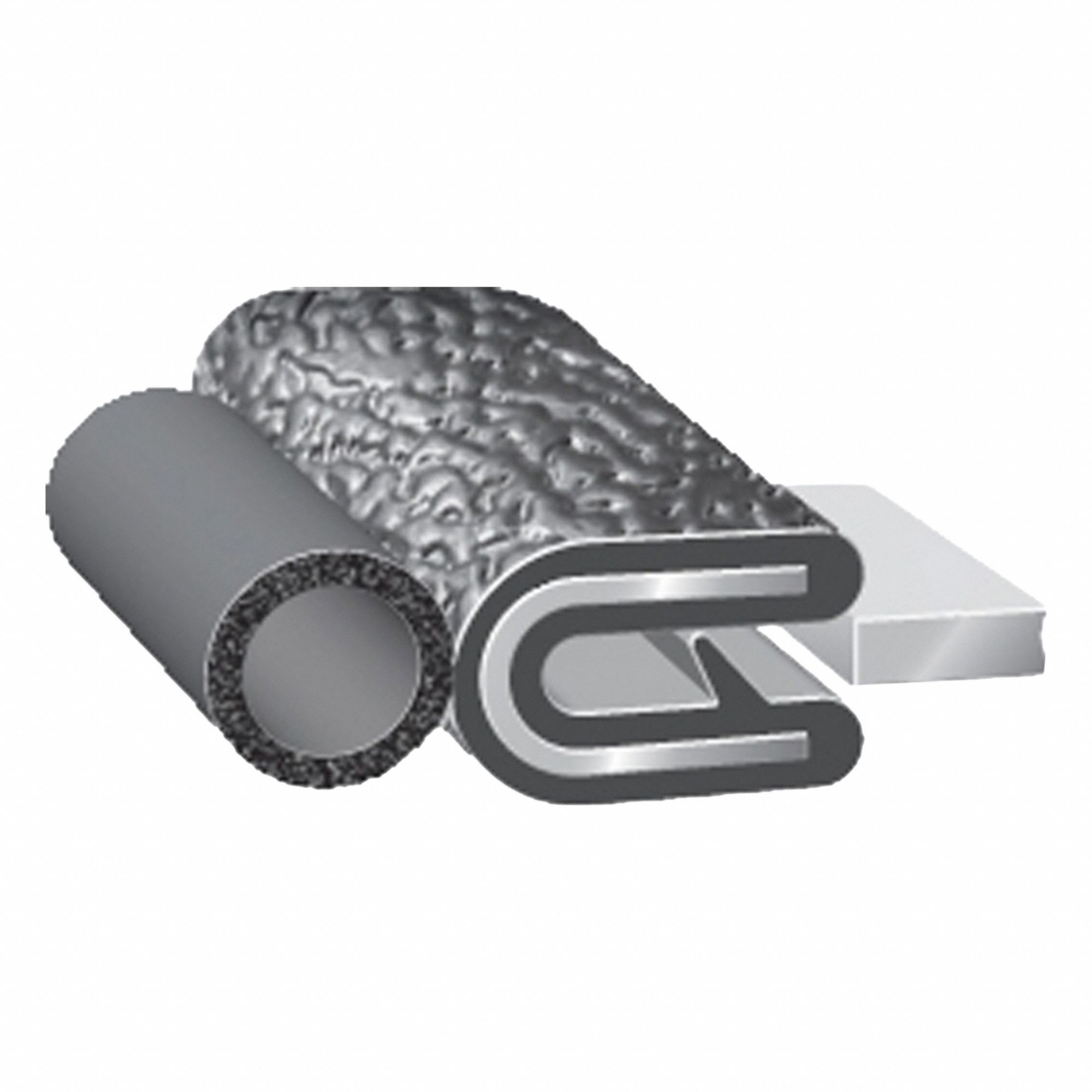 Trim Seal Black 25 ft L