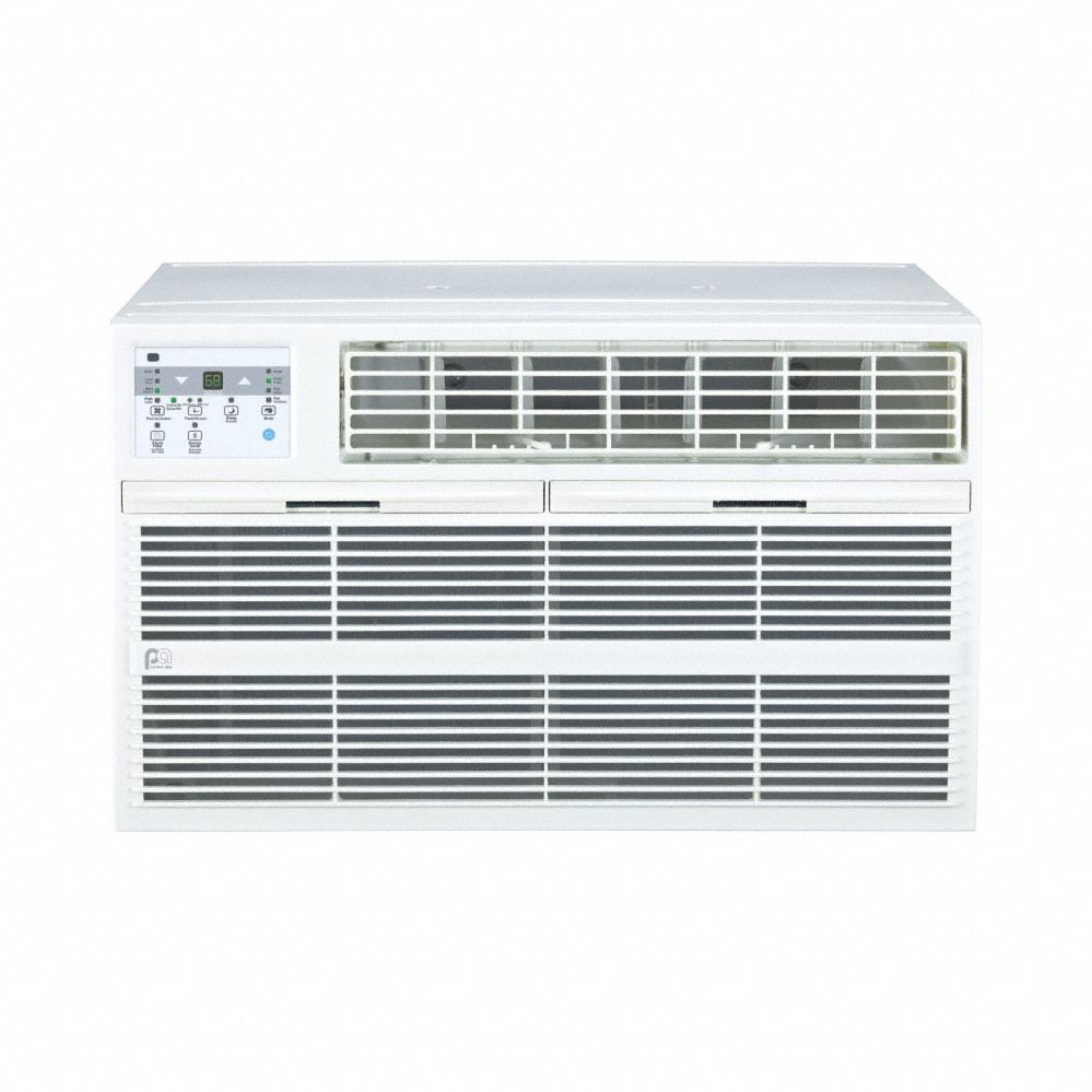 Through-the-Wall Air Conditioner: 400 sq ft – 450 sq ft, 208/230V AC, 10, 000 BtuH