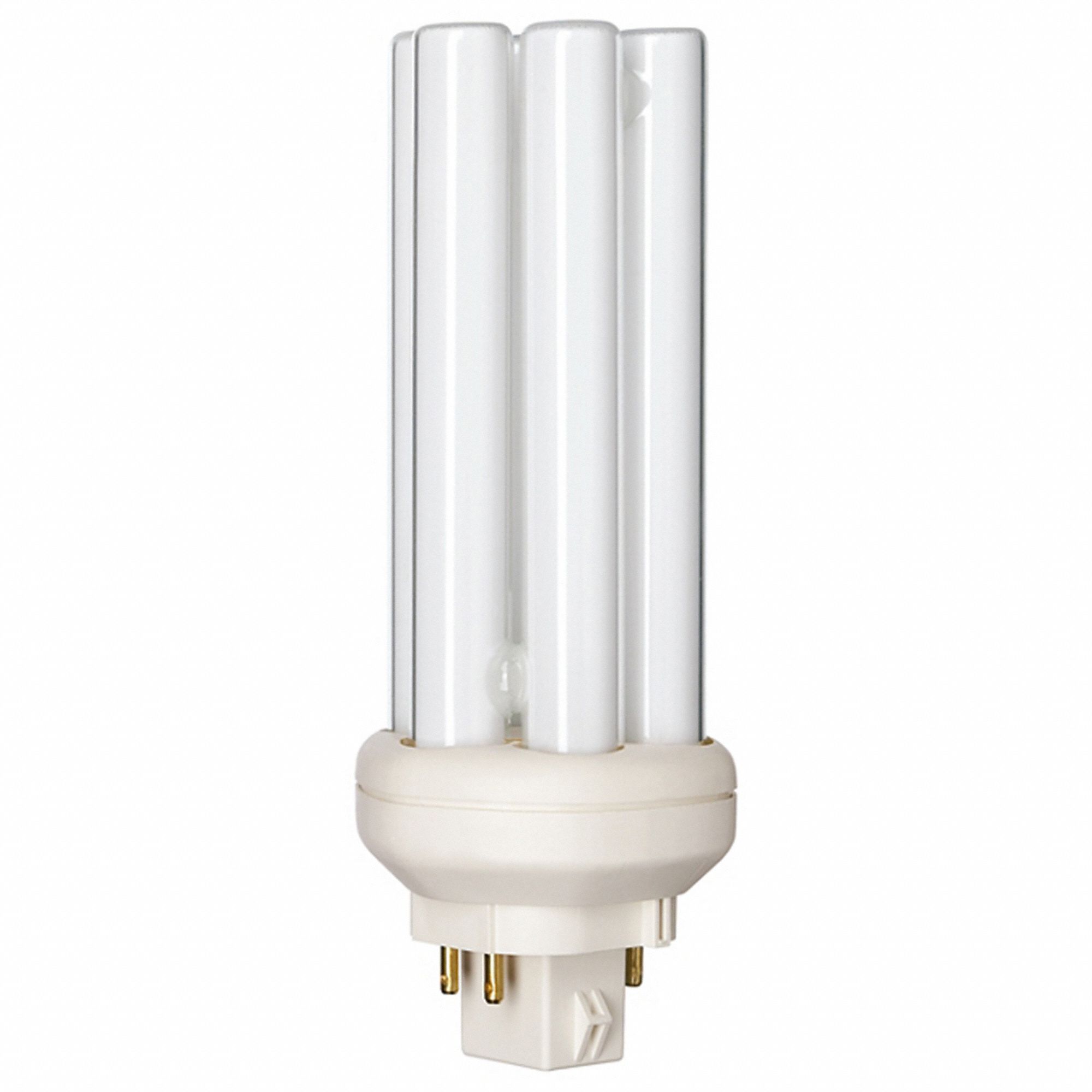 Compact Fluorescent Bulb: 4-Pin (GX24q-2), PL-T, Fluorescent, 3000K, 1, 750 lm Light Output