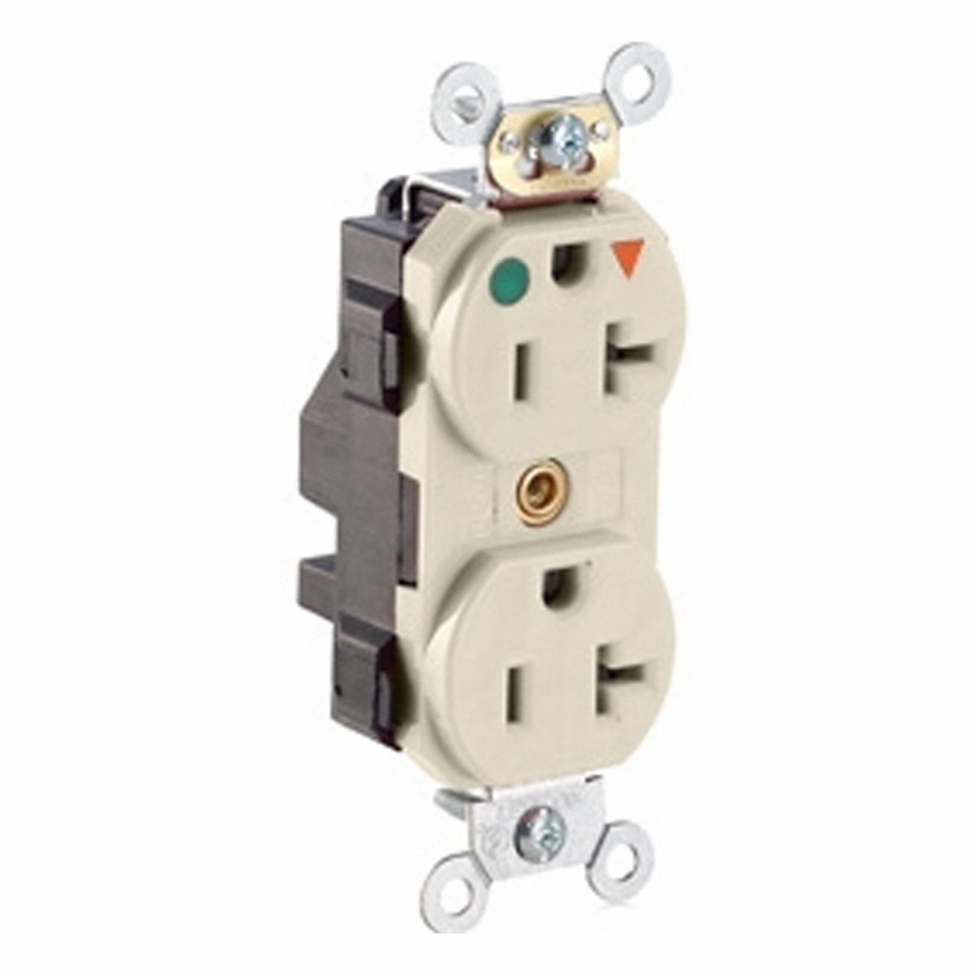 Lev-Lok HG/IG Dup 20A 125V LtAl