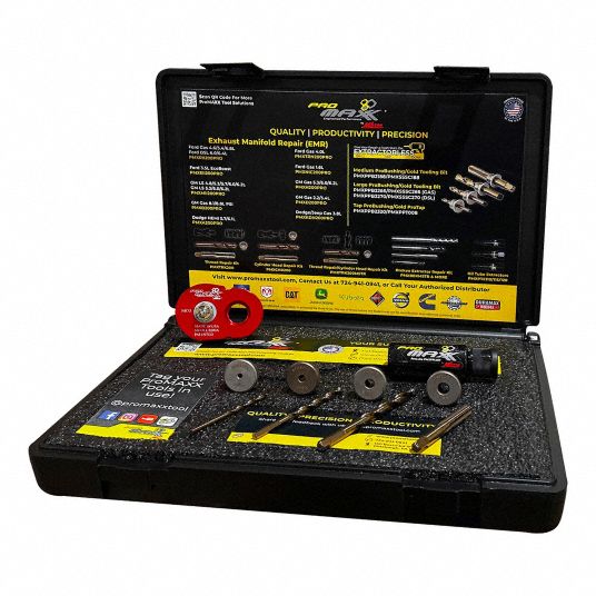 MILTON, Broken Bolt Repair Kit, Ford, Vehicle Fuel & Air Tools ...