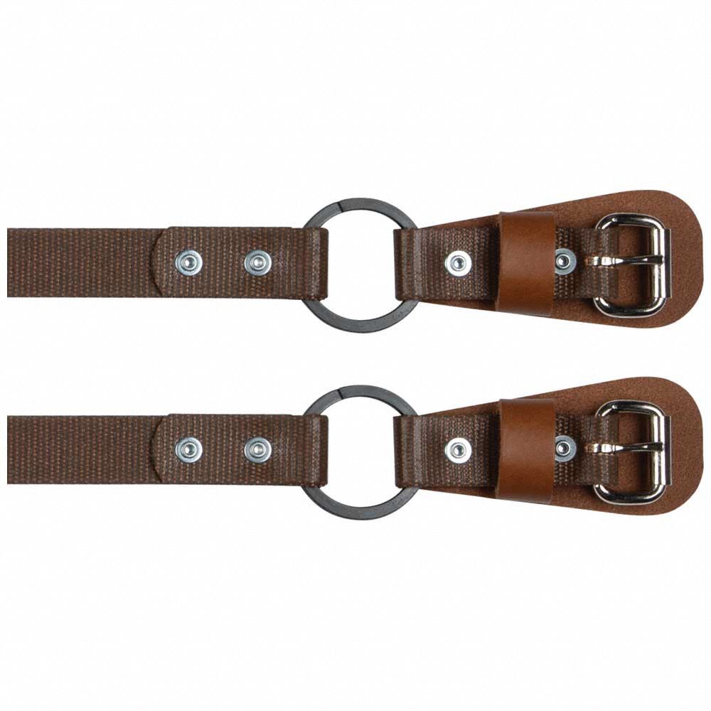 Pole Climber Straps: Nylon, 1 in Strap Wd, 24 in Strap Lg, 300 lb Wt Capacity