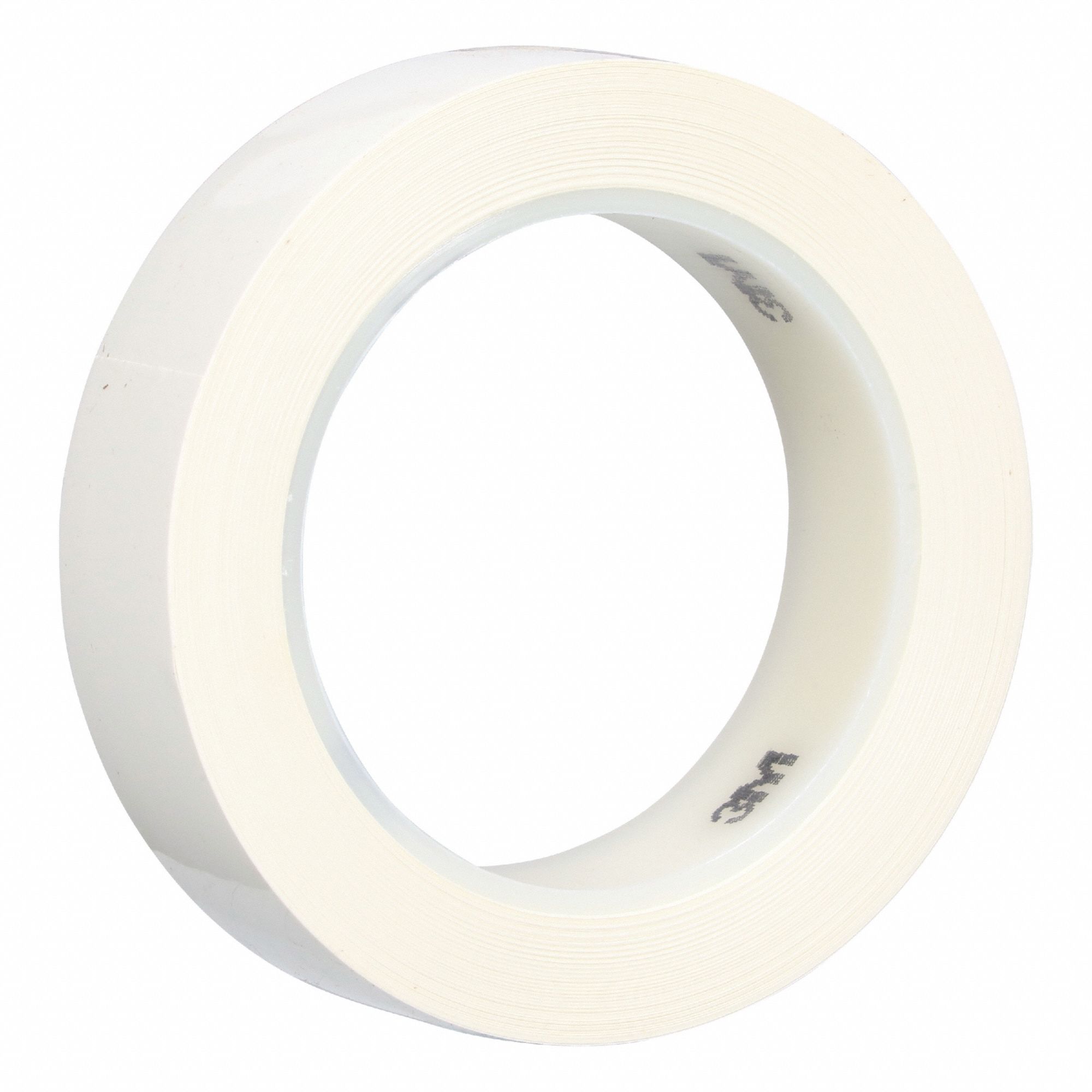 Sealing Tape: 1 in Wd, 36 yd Lg, 5.3 mil Thick, White, Polyethylene Film, Rubber, 36 PK
