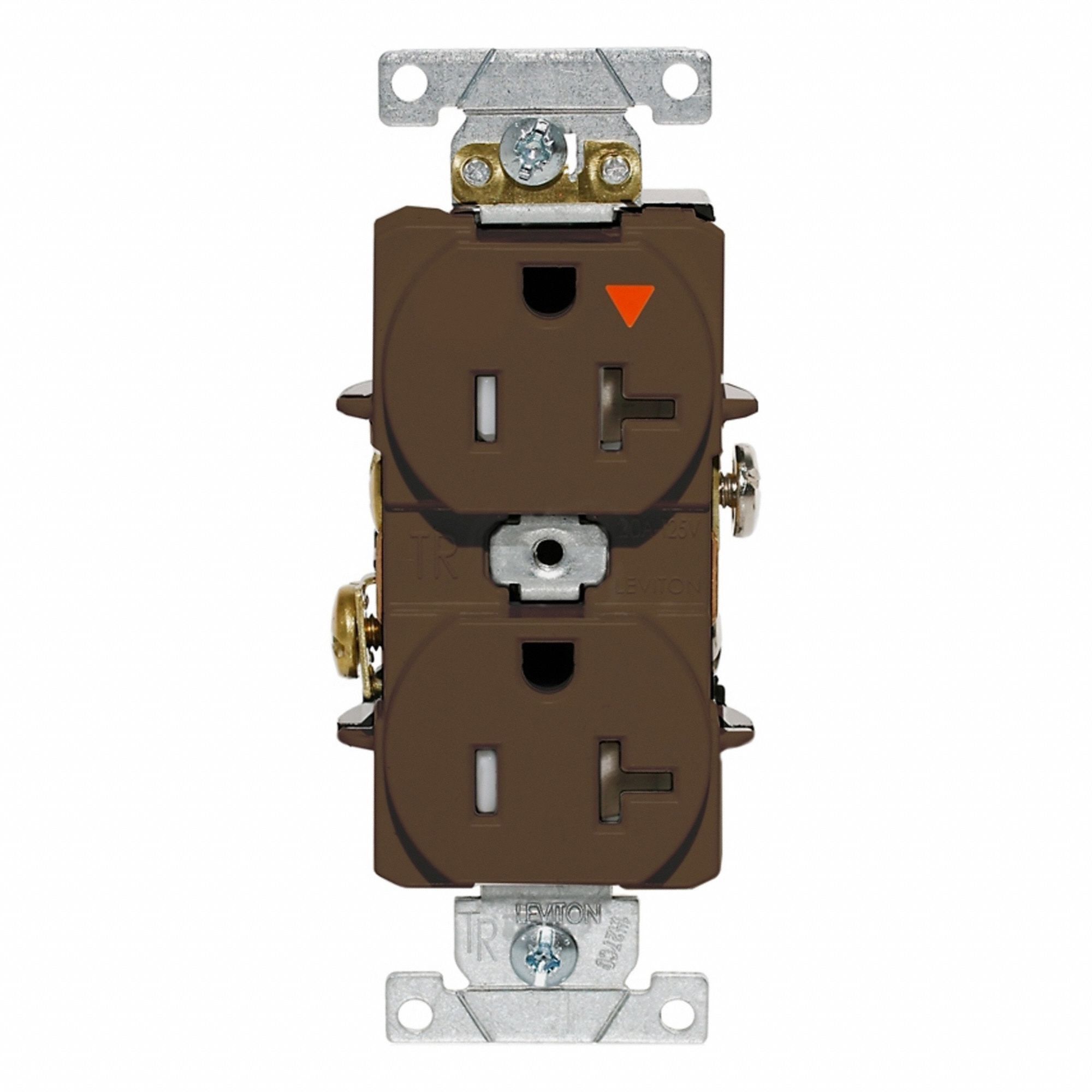 IG Dup Rec 20A 125V TR Brn