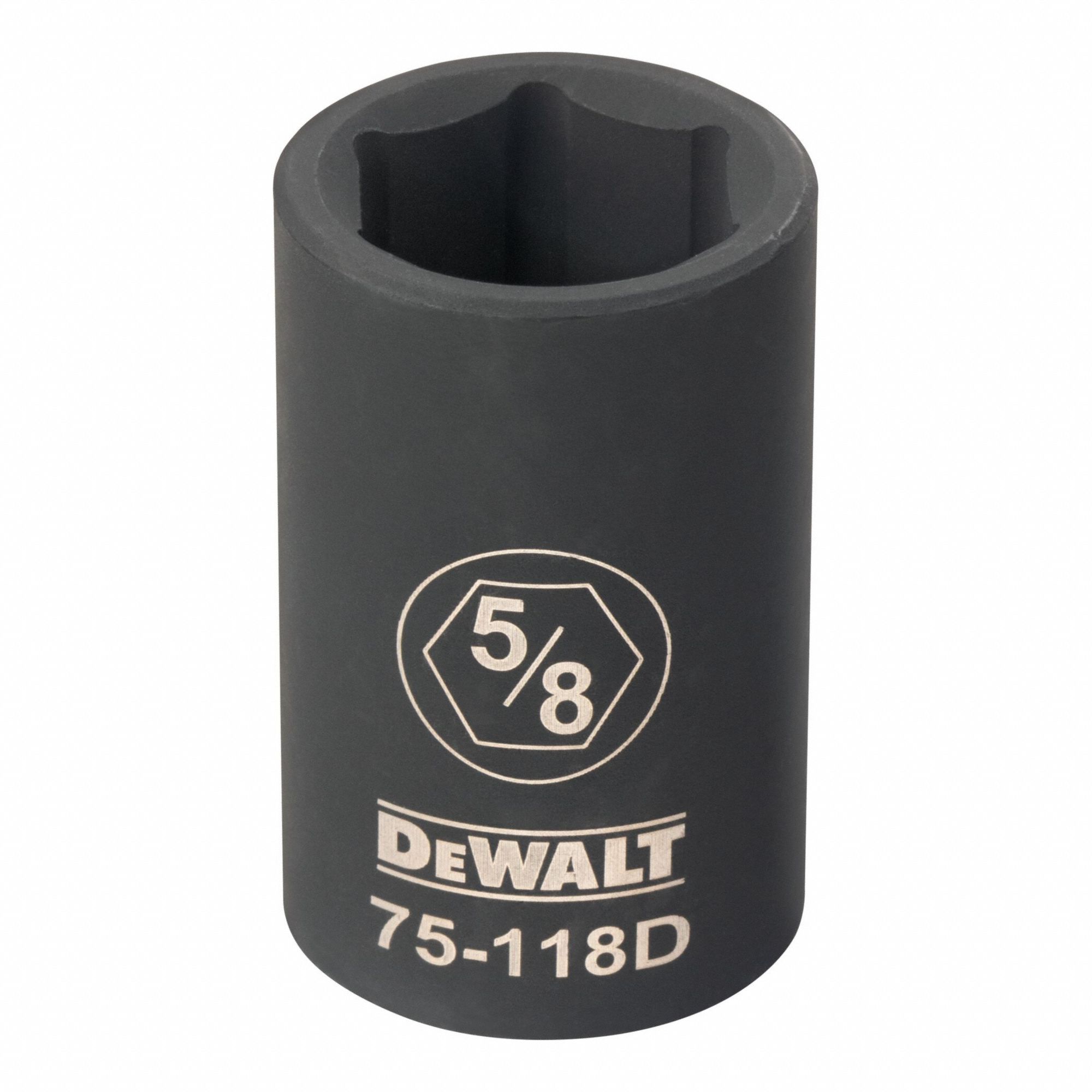 Drive Impact Socket 6PT 1/2in 5/8in SAE