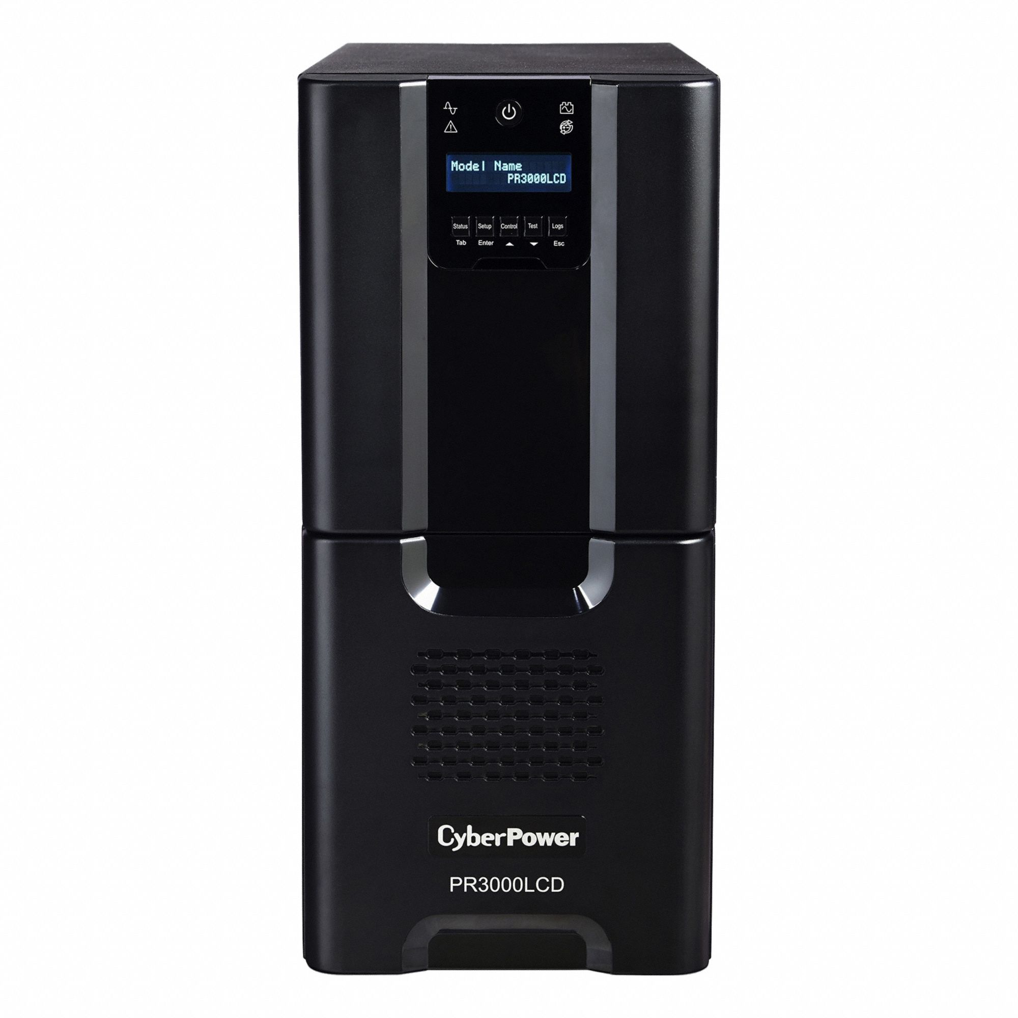 UPS System: Single Phase, 3, 000 VA Power Rating, 120 V AC Input, 120 V AC Output, L5-30P