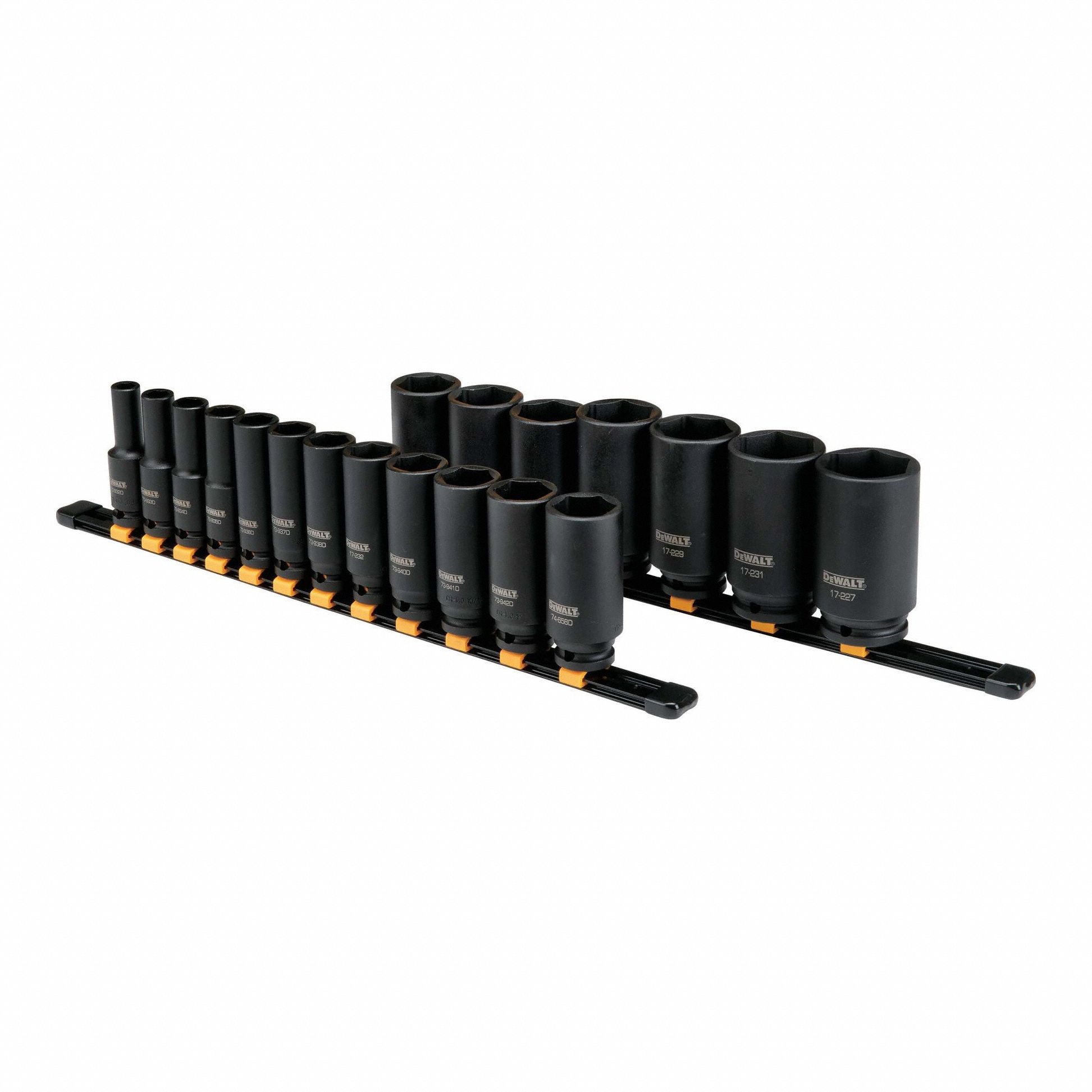 Skt St Deep Impct SAE 1/2 in Dr 19pcs