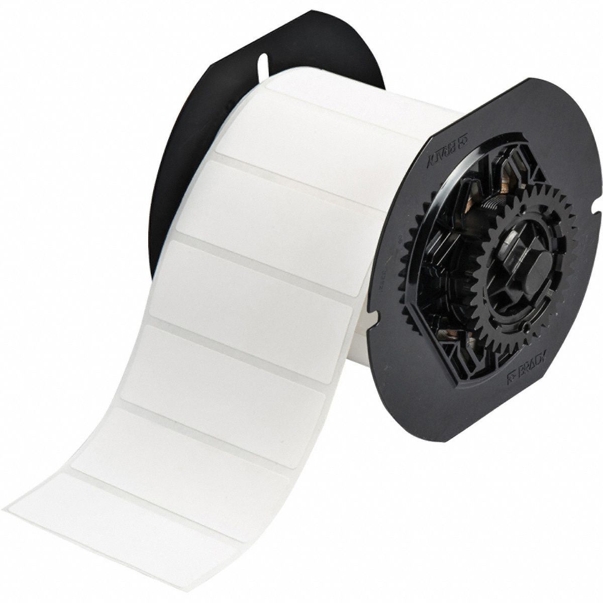 Pre-Cut Label Stock Roll: 1 in x 3 in, Acrylic, Permanent Adhesive, 1, 500 Labels, BBP33/i3300