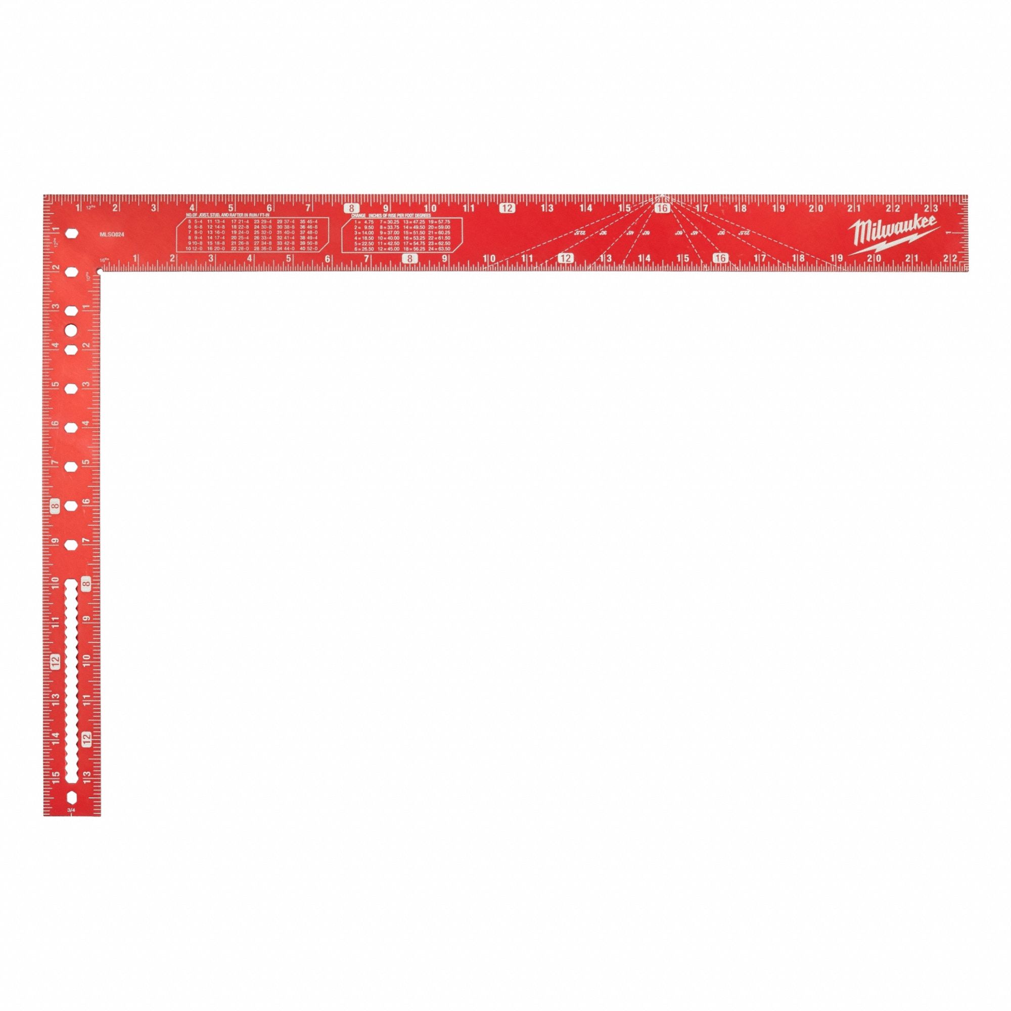 Framing Square: 400 mm Base Lg, 400 mm x 38 mm, 600 mm x 50 mm, Aluminum