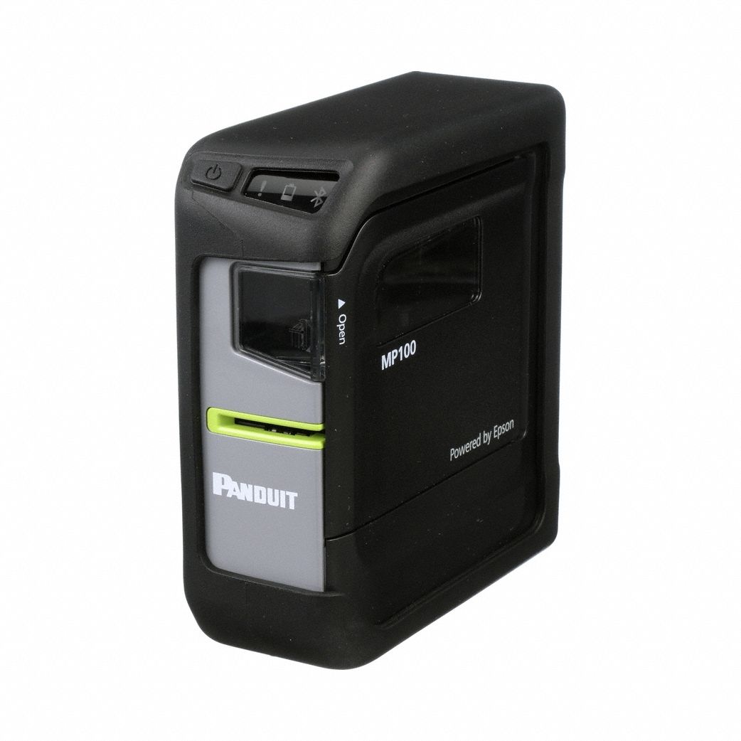 The MP100 Mobile Printer prints continuo