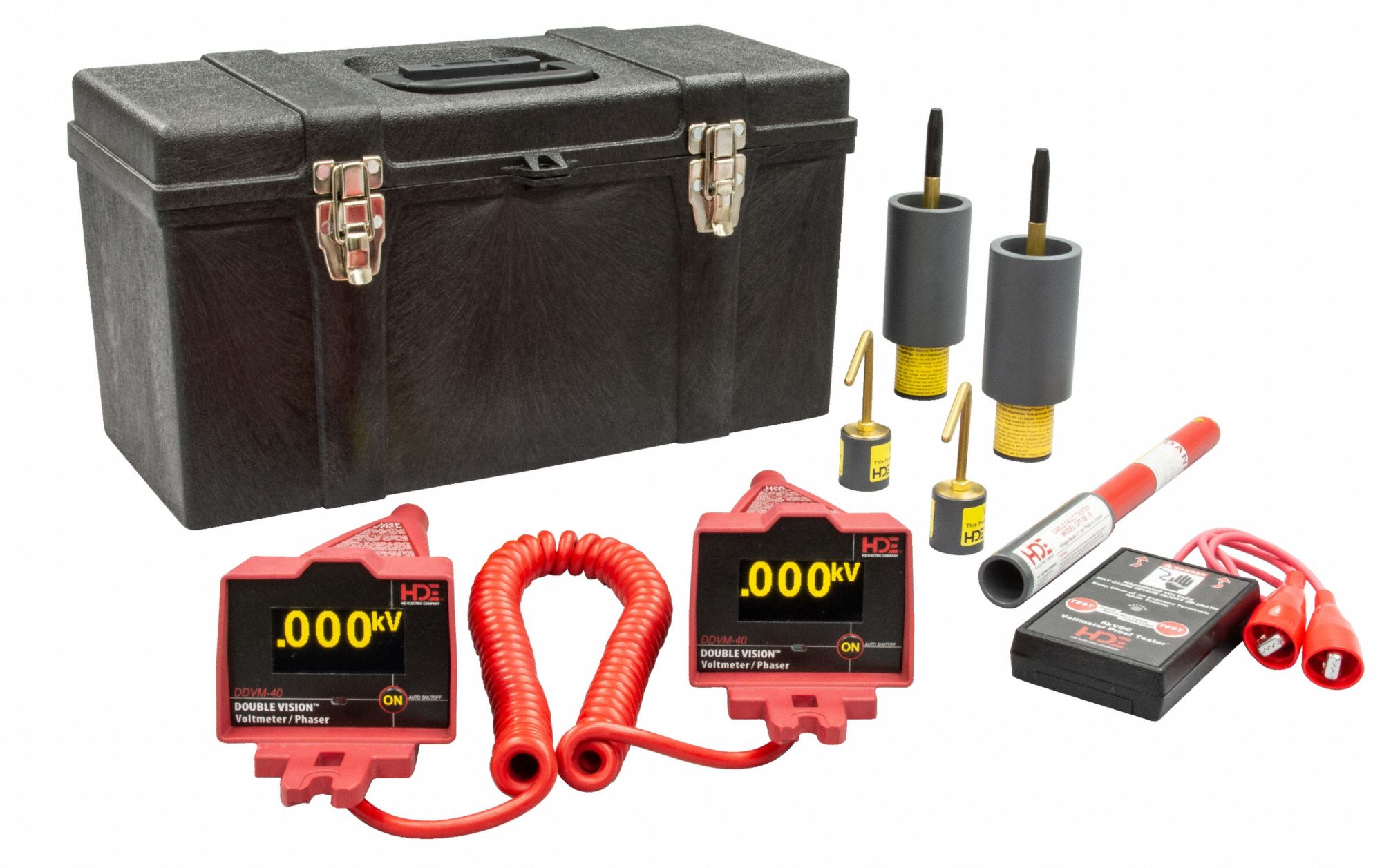Voltmeter: 5 V to 40 kV, 5 V to 40 kV, Digital Display, Digital, AC Volt/DC Volt