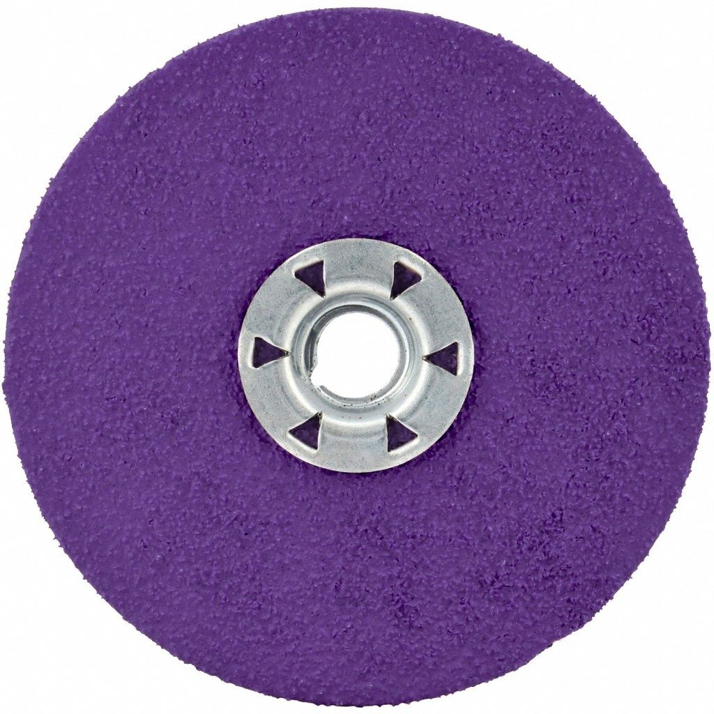 ARC ABRASIVES, 5 in x 5/8"11, Ceramic, Fiber Disc 820LP180055806