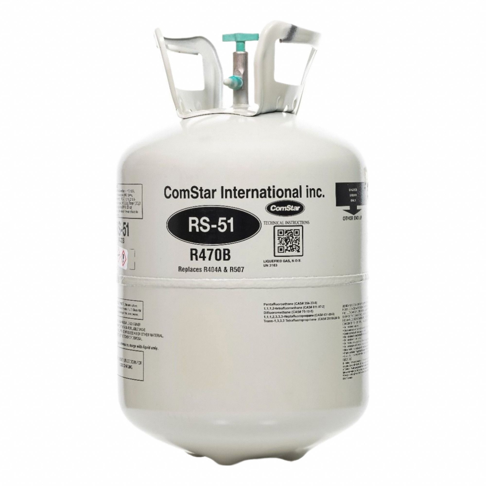 Refrigerants: R-470B, HFO, A1, 24 lb Cylinder, Gray