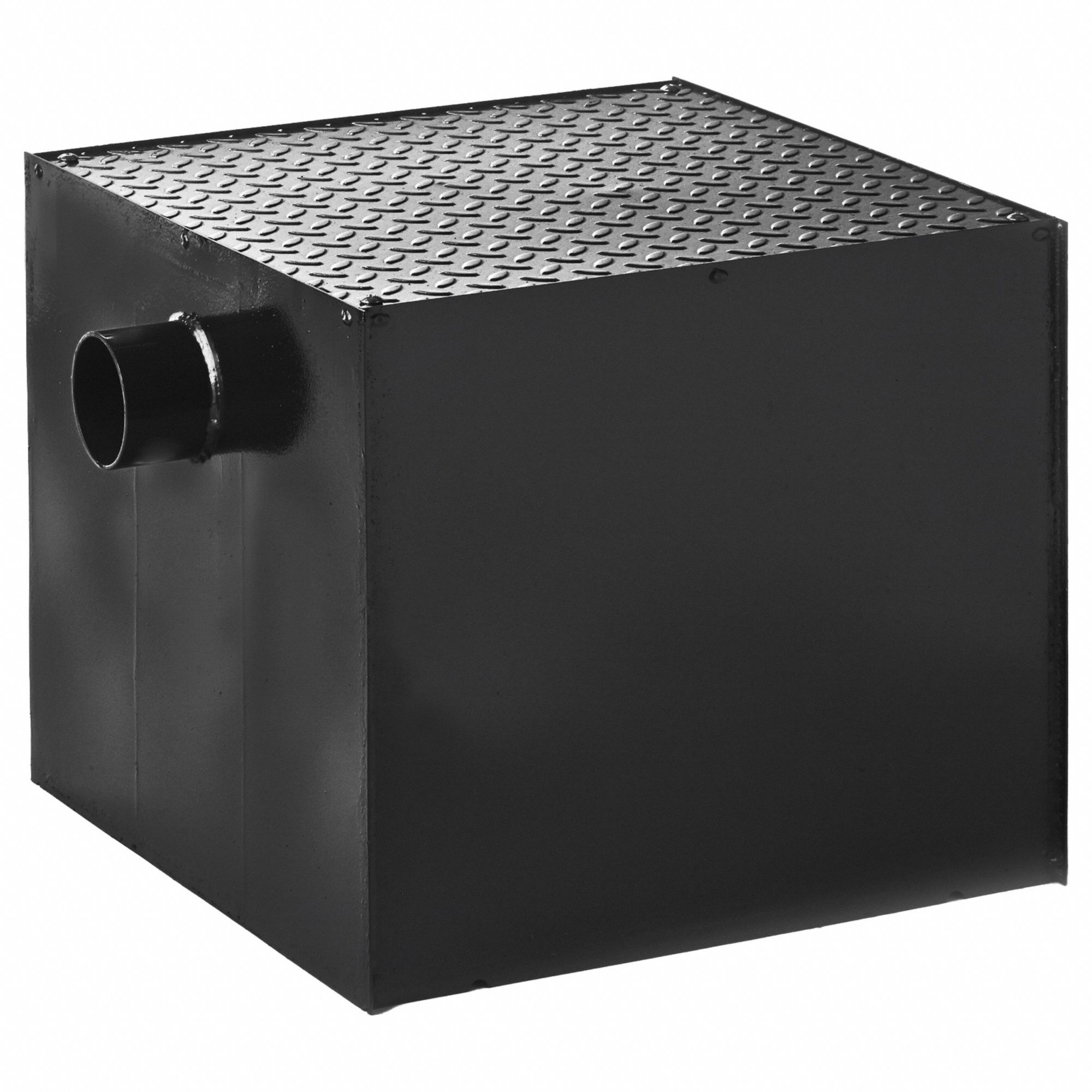 Grease Interceptor: 40 lb Capacity, 20 gpm Flow Rate, 20 1/4 in Overall Wd