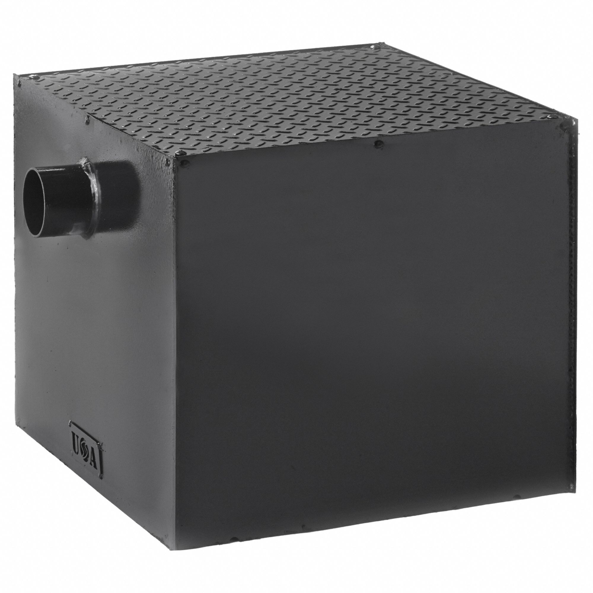 SMITH LIGHT COMMERCIAL GREASE INTERCEPTOR: 50 LB CAPACITY, 25 GPM FLOW ...