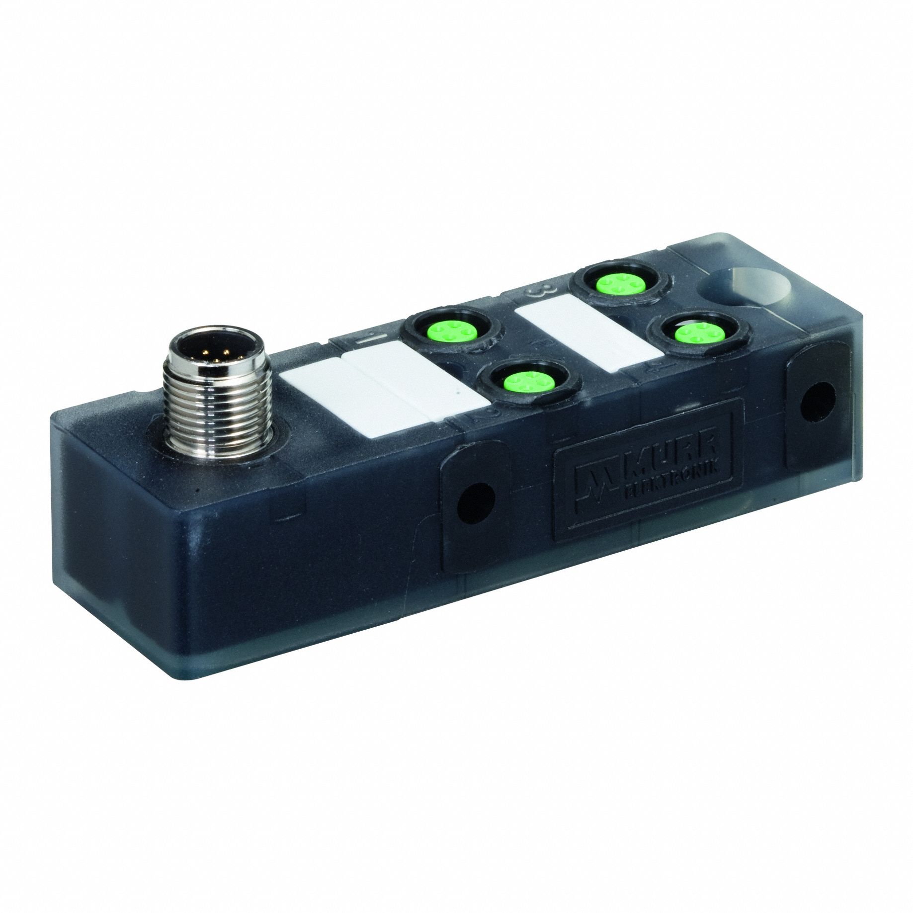 Distribution Box: EXACT8, 4 Ports, 3 Pole M8 Female, 1.5 A Current Rating per Port