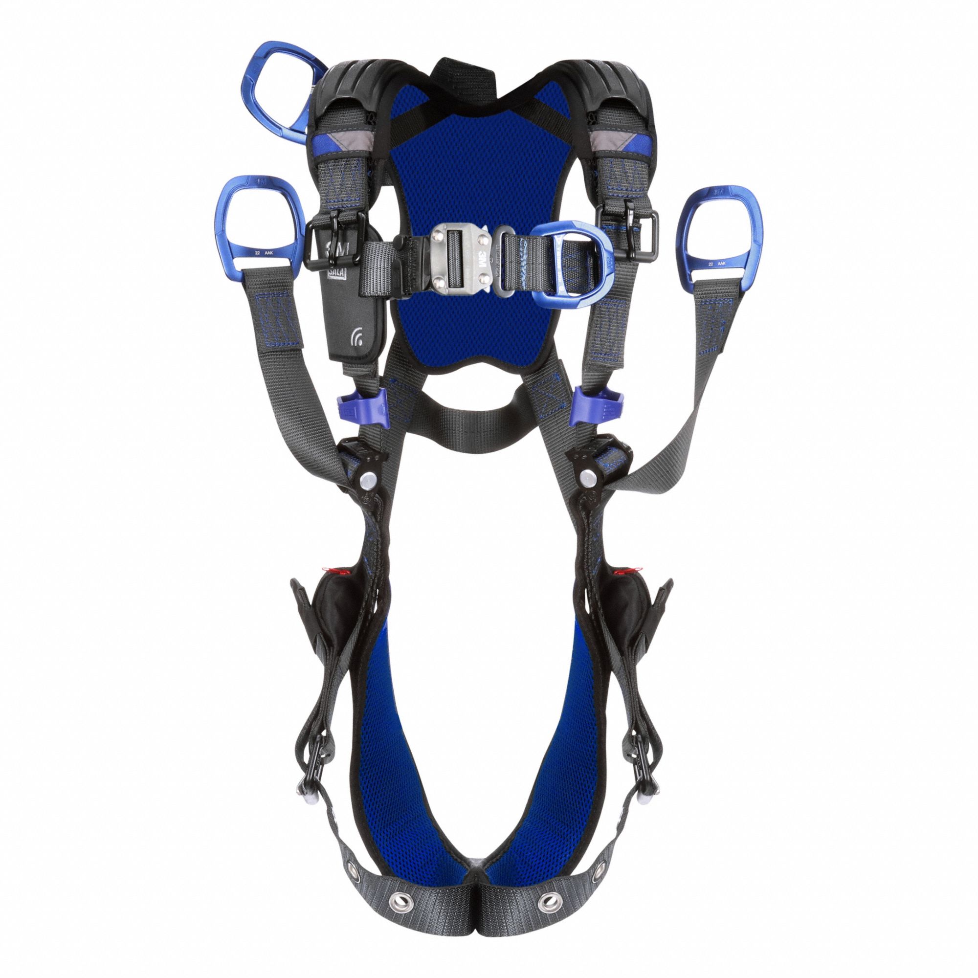 Fall Protection Harness: Vest, Quick-Connect / Tongue Buckles, M, 420 lb Capacity