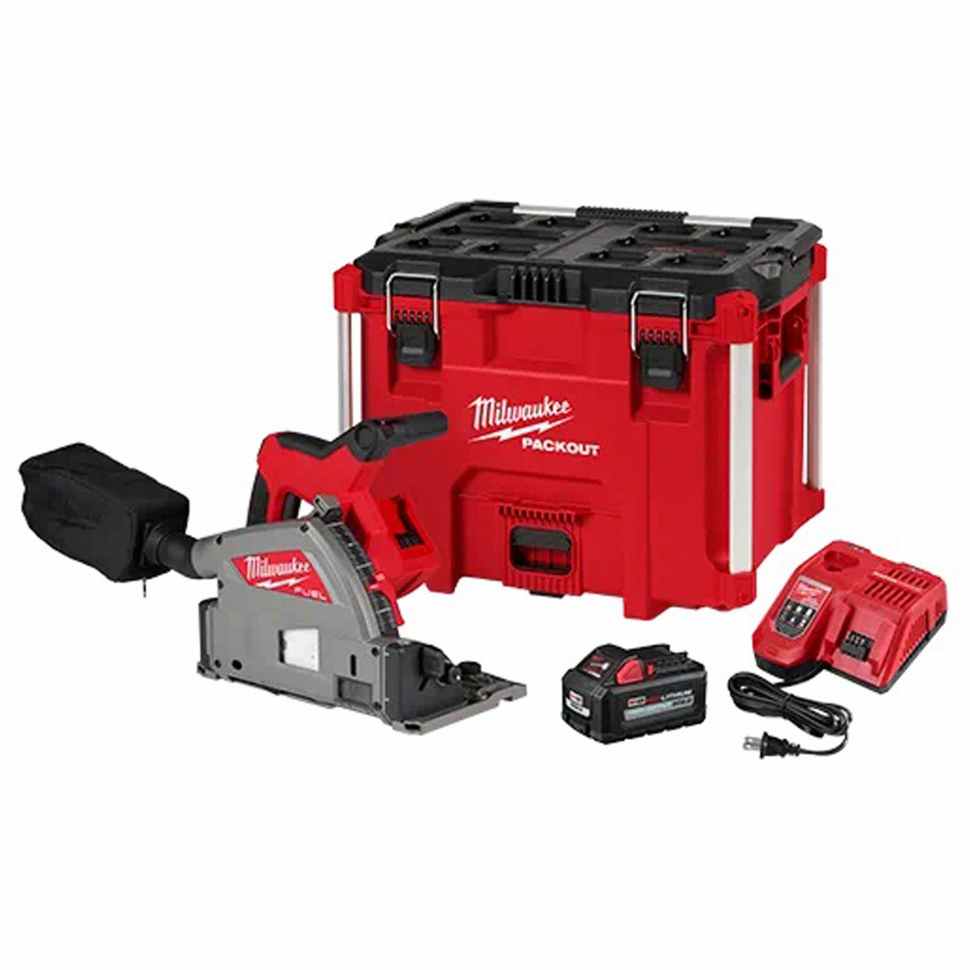 PLUNGE TRACK SAW,KIT,M18,FUEL,6-1/2 IN