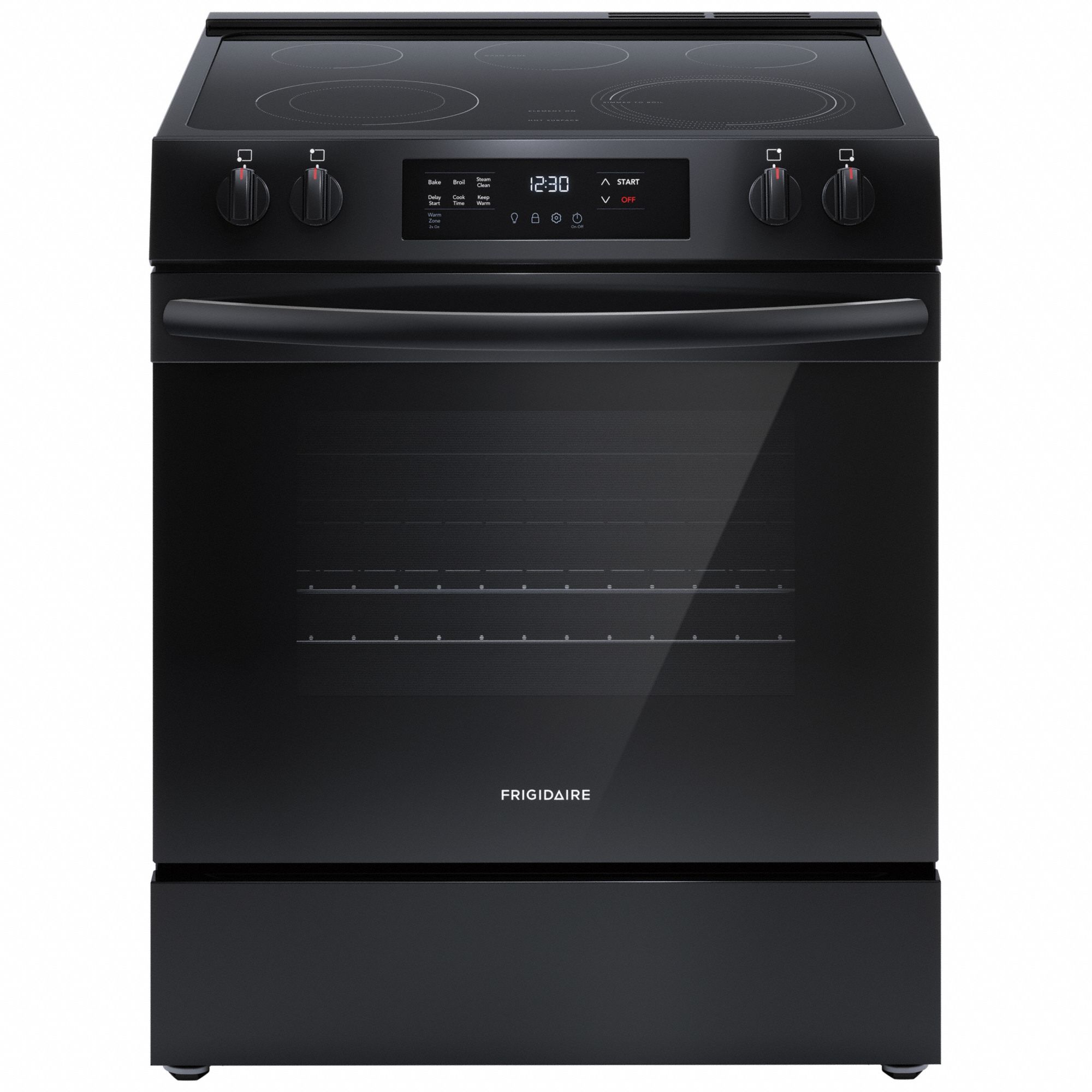 FRIGIDAIRE, Black, Electric, Electric Range 800U60FCFE3062AB Grainger