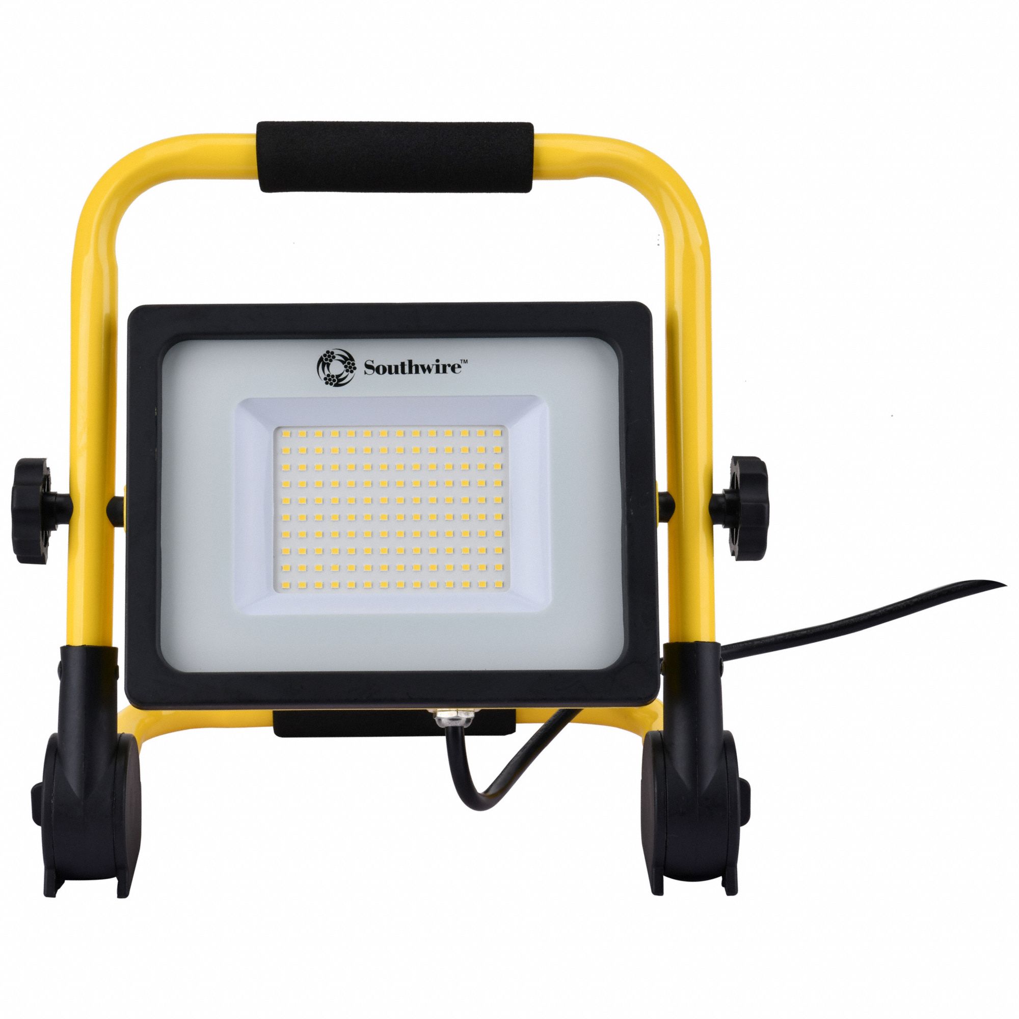 Work Light: 10, 000 lm Max Brightness, LED, 1, 1 Brightness Levels, 1 Lamp Heads, 120V AC