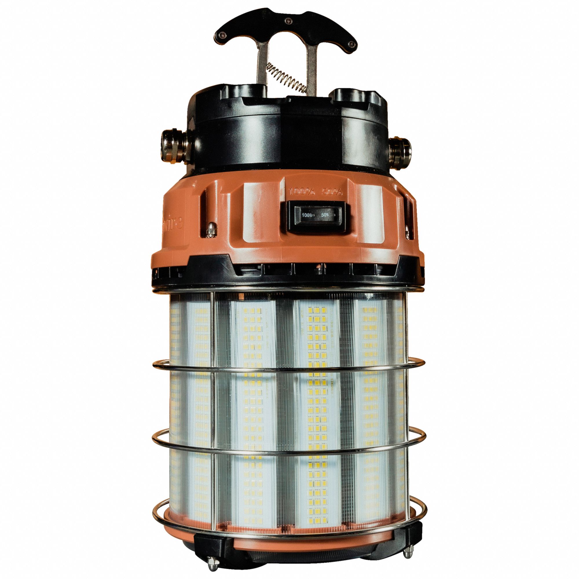 Overhead Lantern: LED, Corded, Prefab LED Overhead, 20, 500 lm Max Brightness, Hook, 5000K