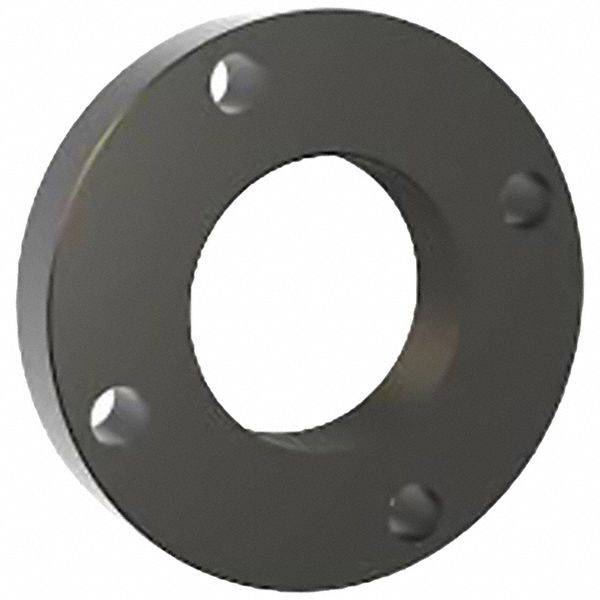 Nut Flange: For 2.25 in/2.5 in Screws, Steel