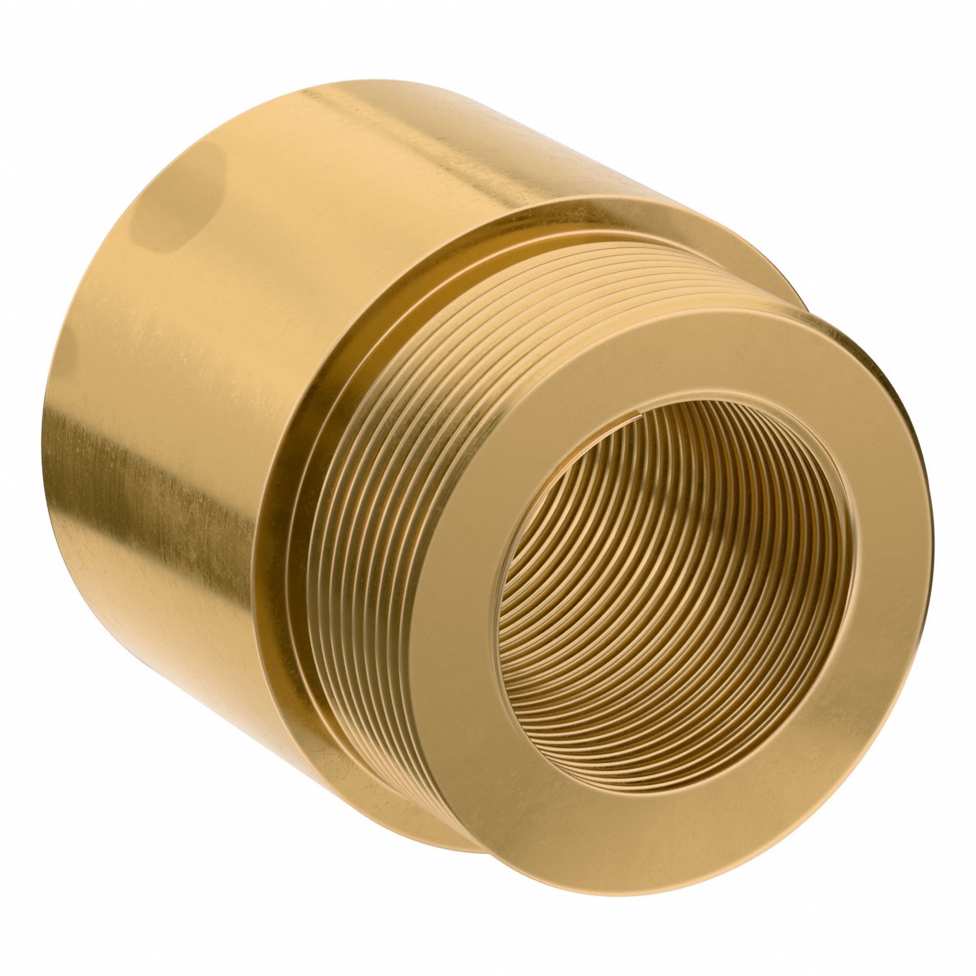 Acme Nut: Bronze, Right Hand, 26 mm Screw Dia., 6 Turns per Inch, M40x1.5