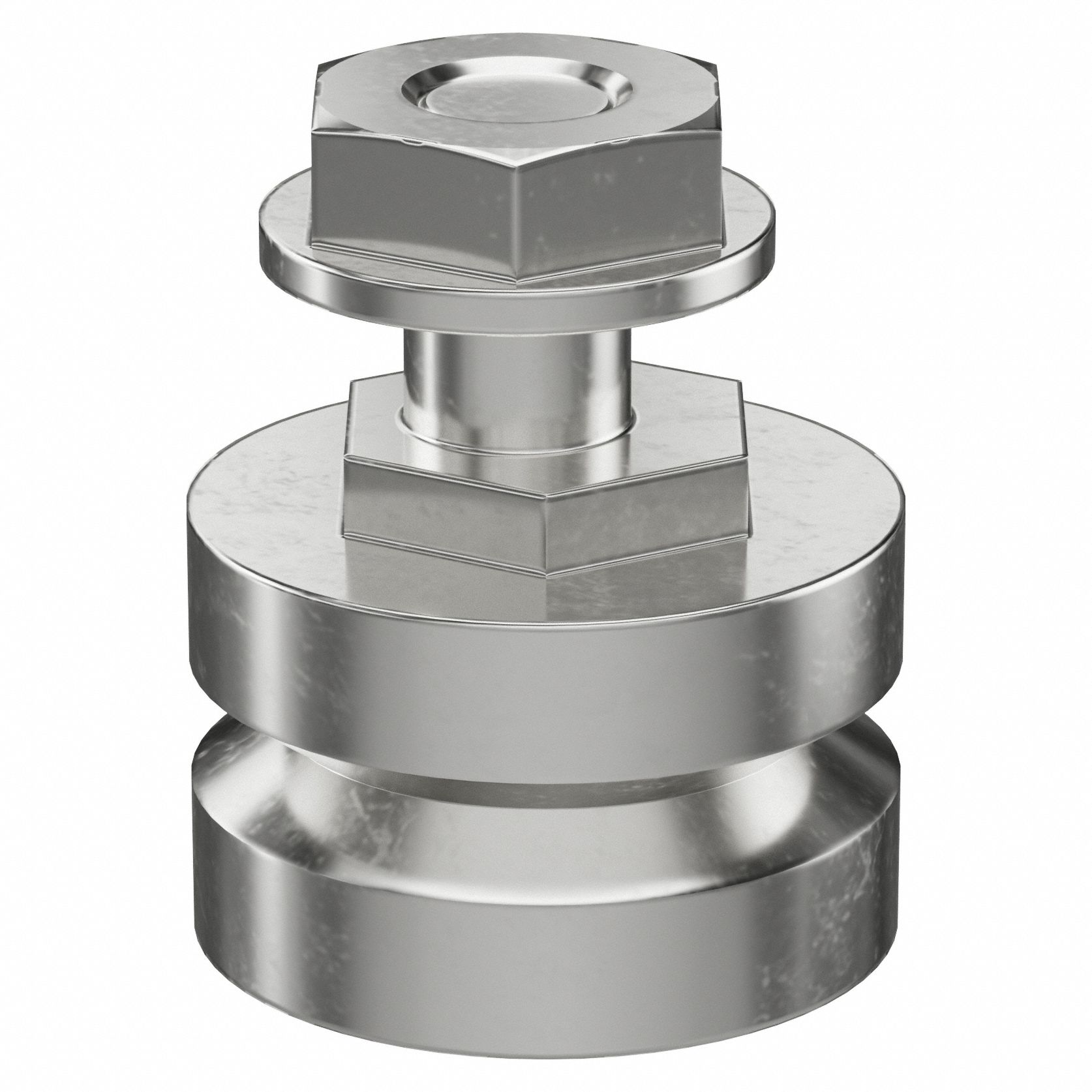 Guide Wheel: 12.7 mm OD, GV3, Eccentric, Twin Wheel Bearing, SJ13ENS